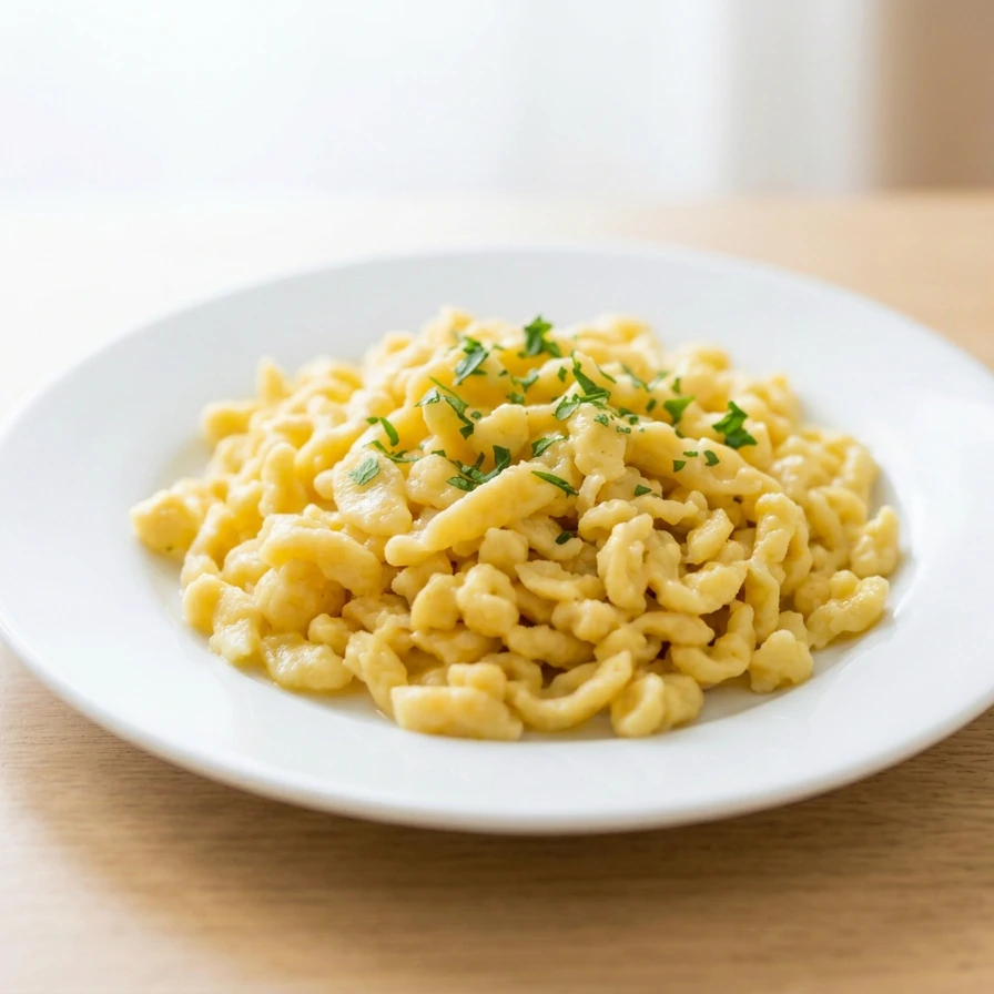 Teller mit Spätzle Teller mit Spätzle