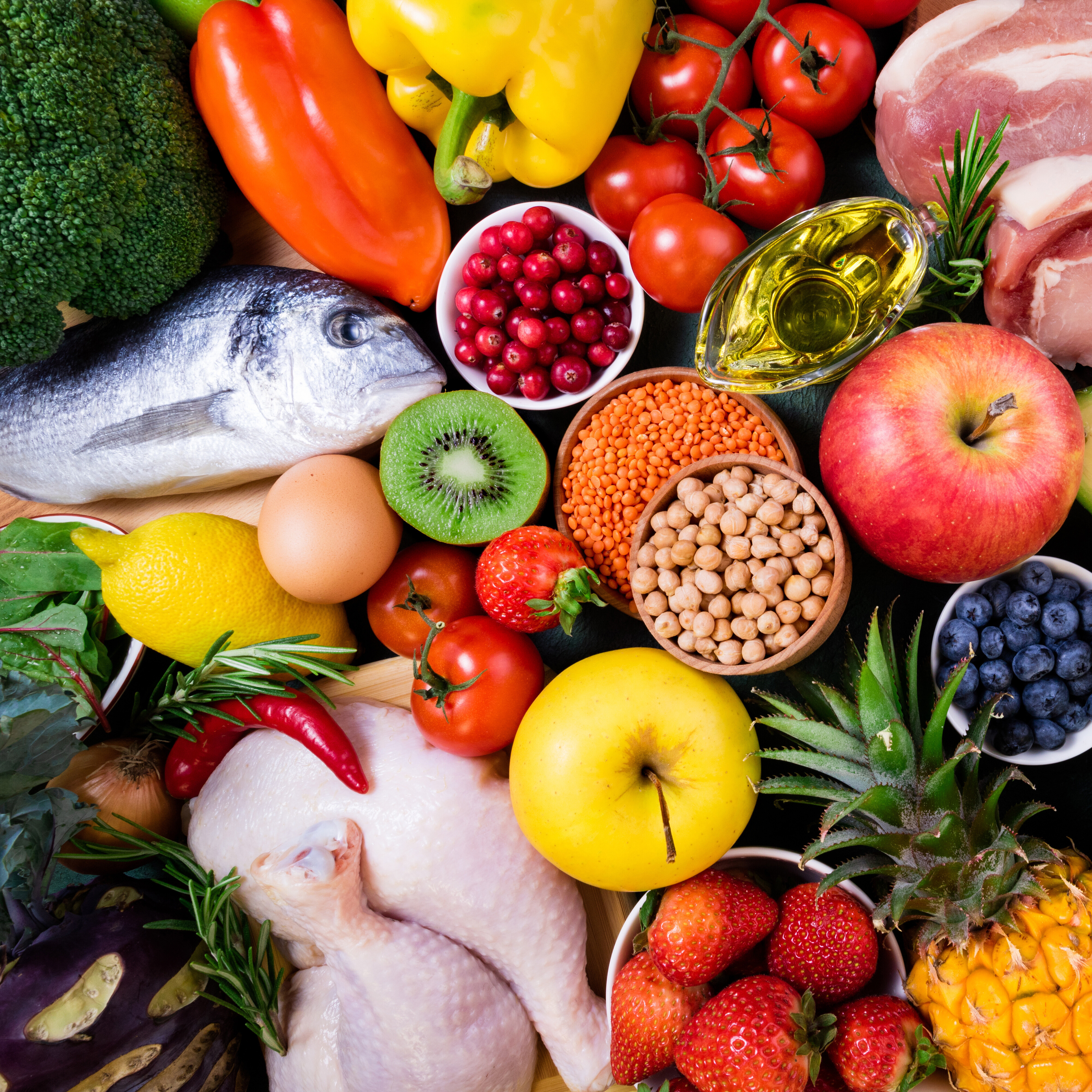 Gemüse in einer Kiste