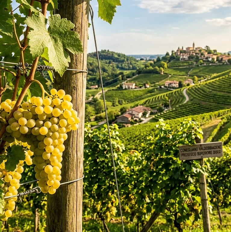 Weintrauben an einem Weinstock im Freien