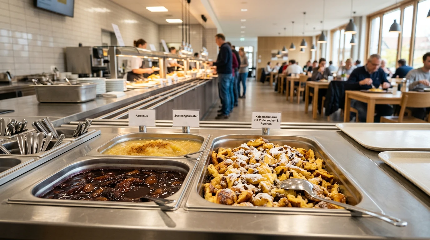 Buffet mit Kaiserschmarrn Buffet mit Kaisersschmarrn