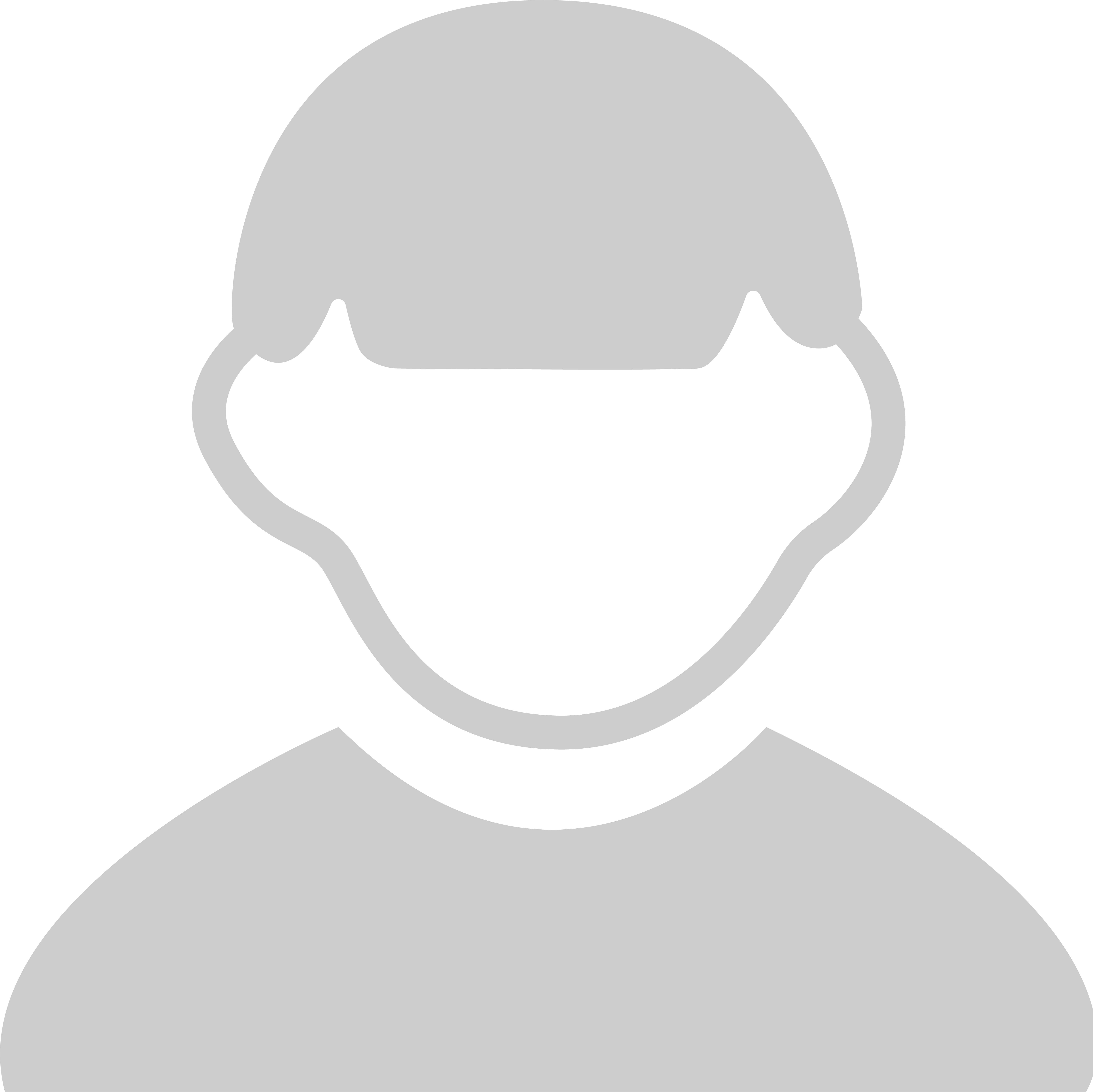 Illustration einer Person mit kurzen Haaren